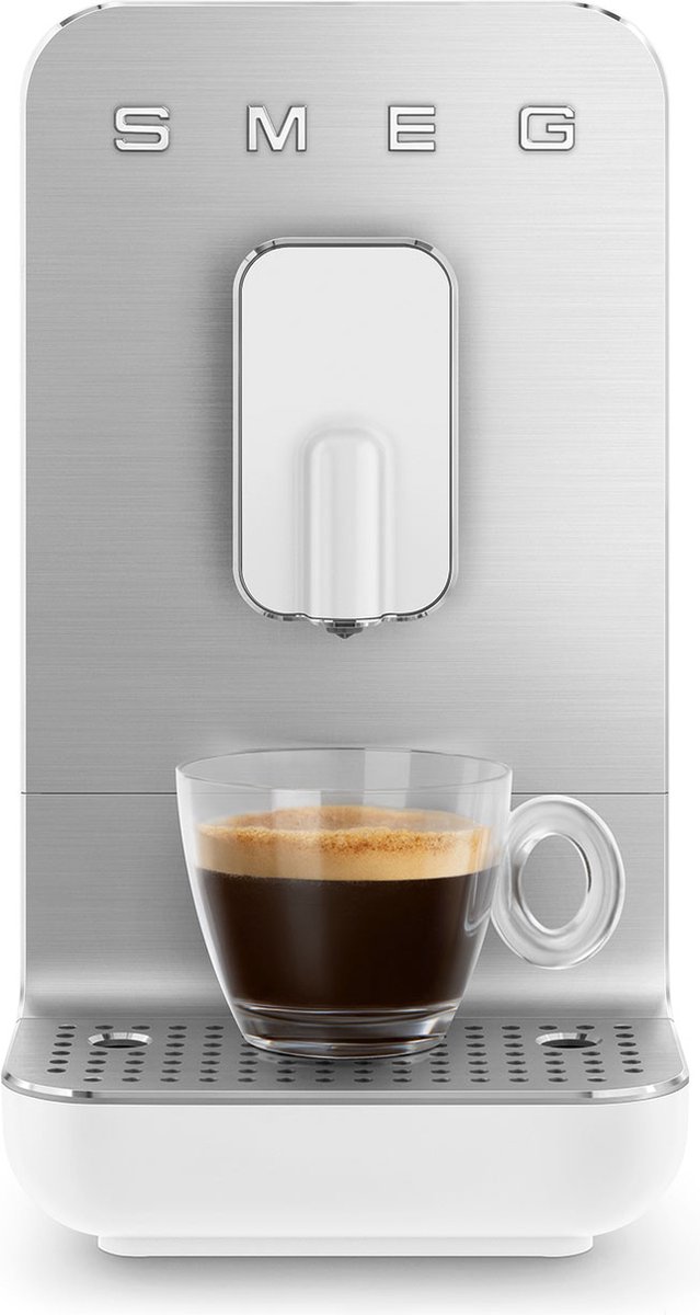 Smeg BCC11WHMEU Volautomatische Espressomachine met bonenmaler