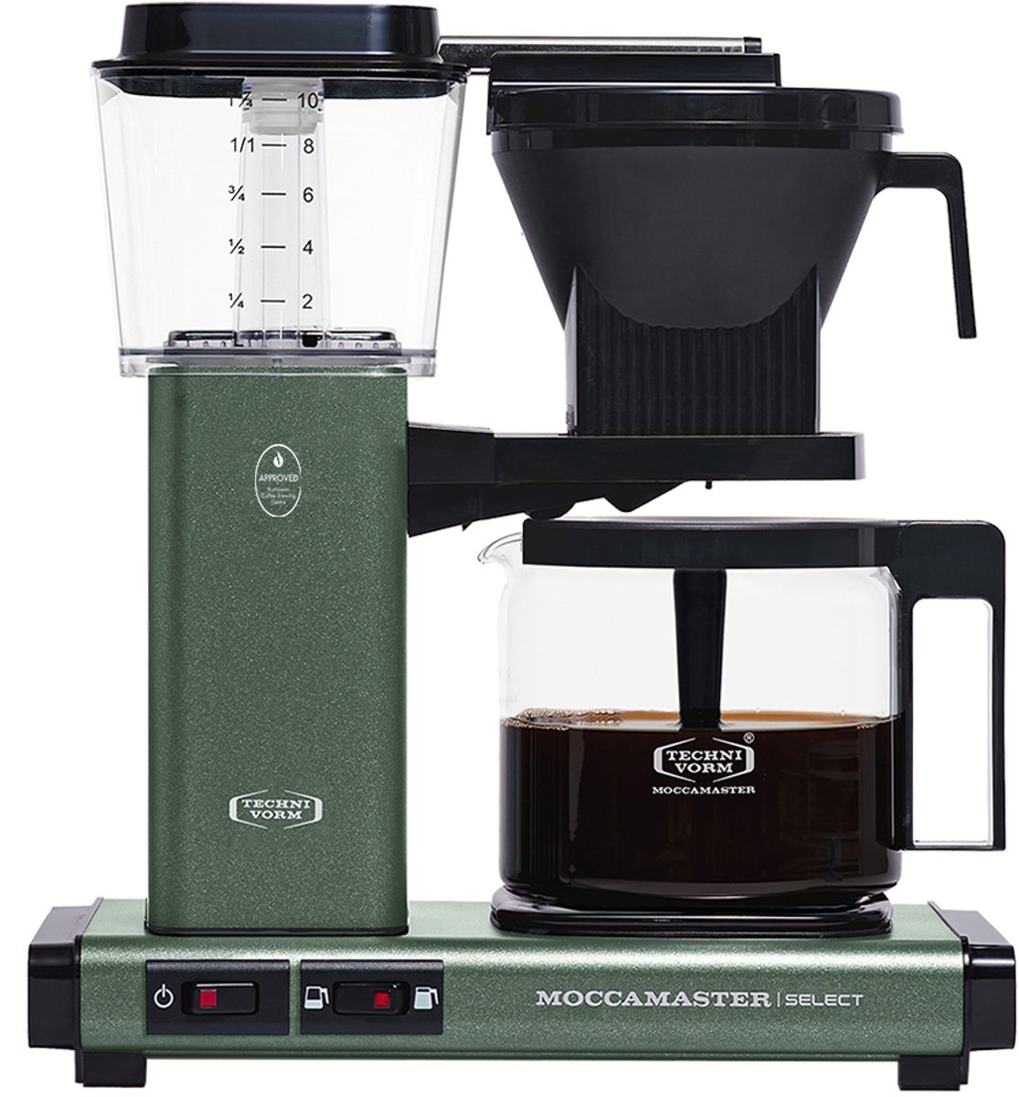 Moccamaster KBG Select Forest Green filterkoffiezetapparaat