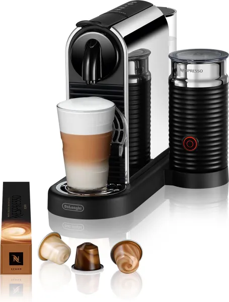 De'Longhi Nespresso CitiZ Platinum & Milk EN330.M - Koffiecupmachine met melkopschuimer