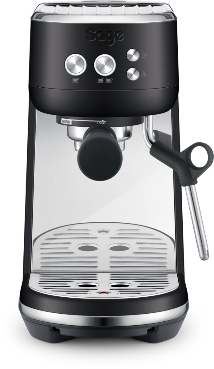 Sage Bambino Black Truffle - Pistonmachine - Espressomachine