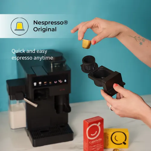 CHiATO coffeePLAY 5-in-1 Koffiemachine met melksysteem
