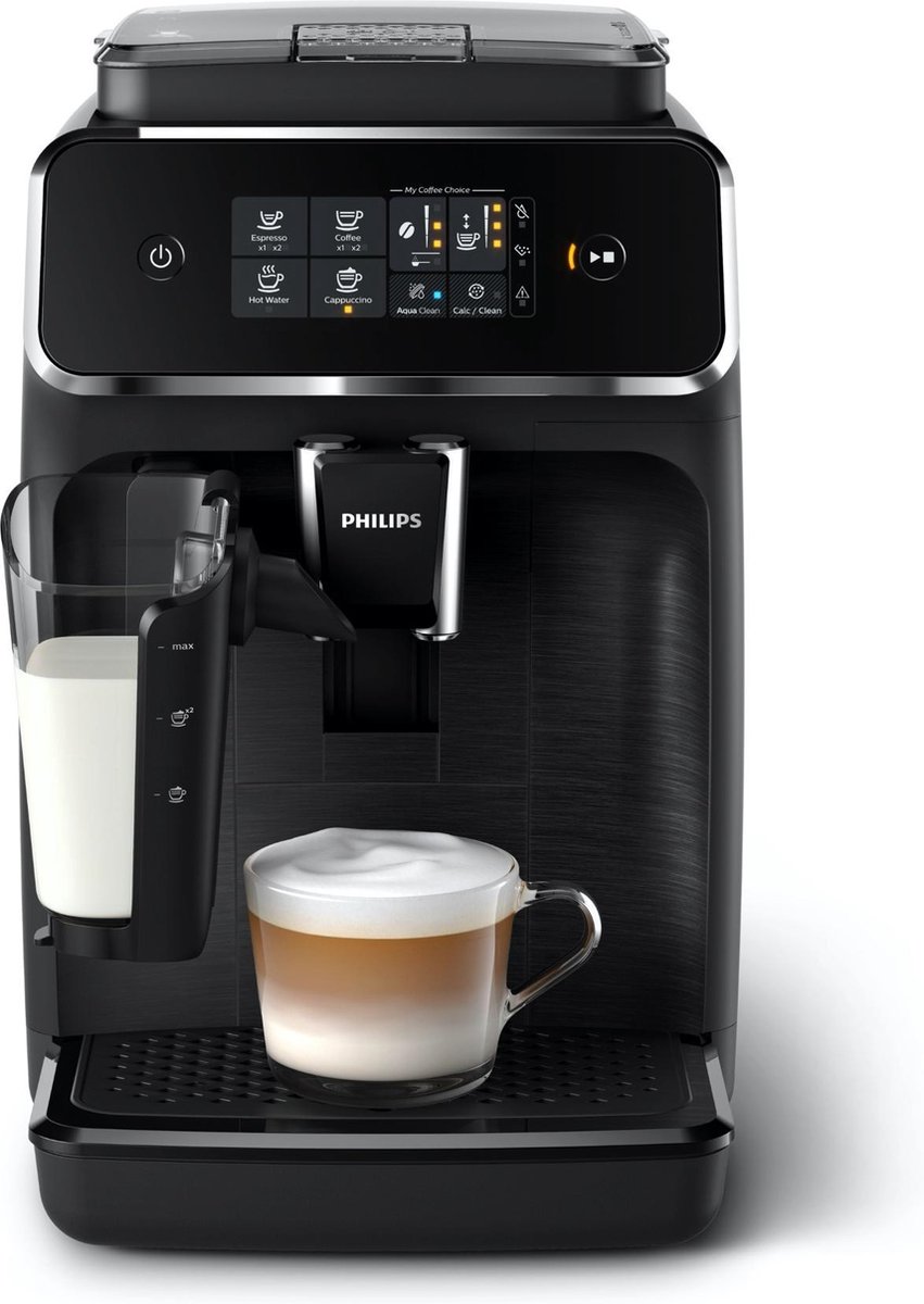 Philips LatteGo 2200 Serie EP2230/10 Volautomatische Espressomachine Zwart