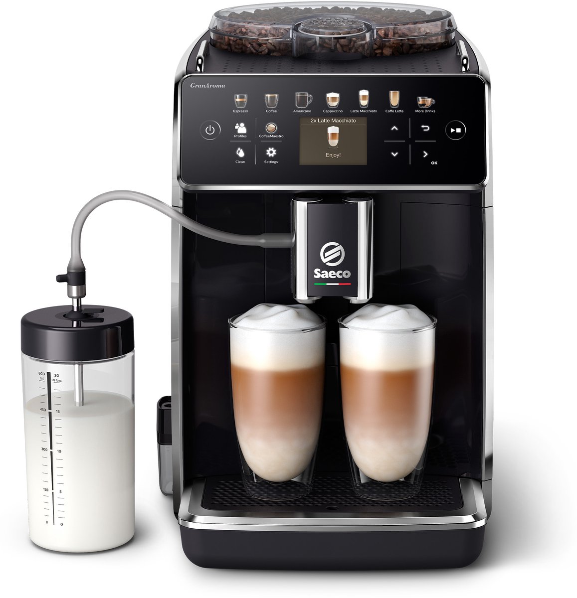 Saeco Philips GranAroma SM6580/00 Espressomachine met HygieSteam