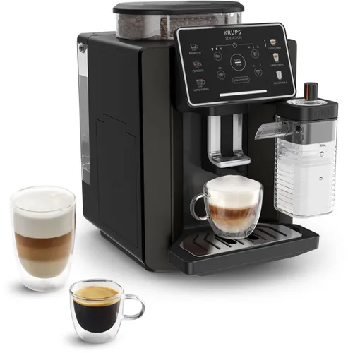 KRUPS Sensation EA910B Volautomatische Espressomachine - Nachtzwart