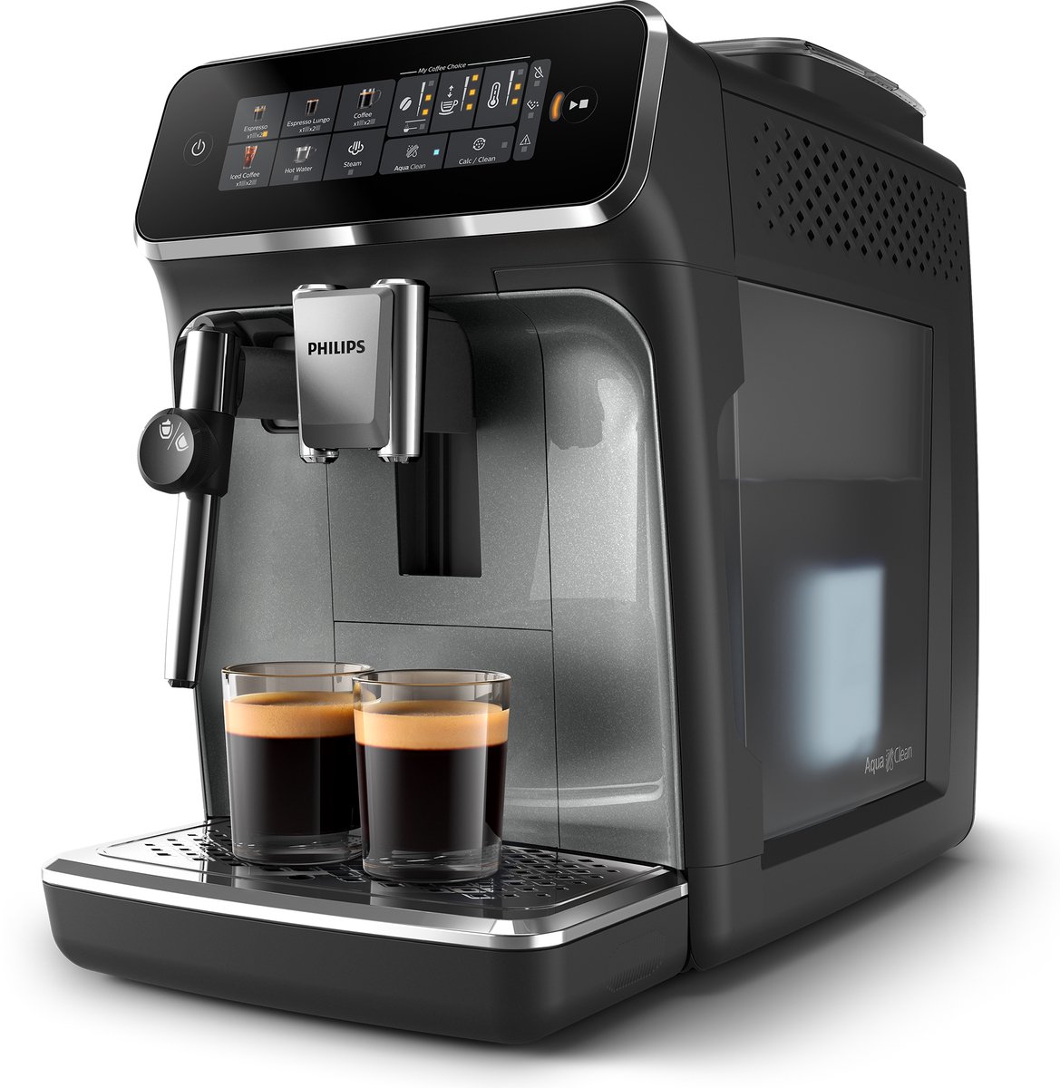 Philips Baristina BAR303/60 Semi-Automatische Espressomachine Zwart Milkfrother Bundle
