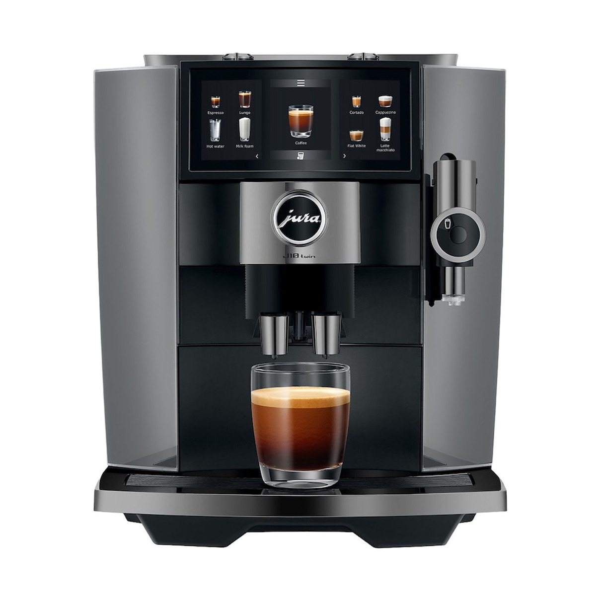 JURA J10 twin Diamond Onyx volautomaat