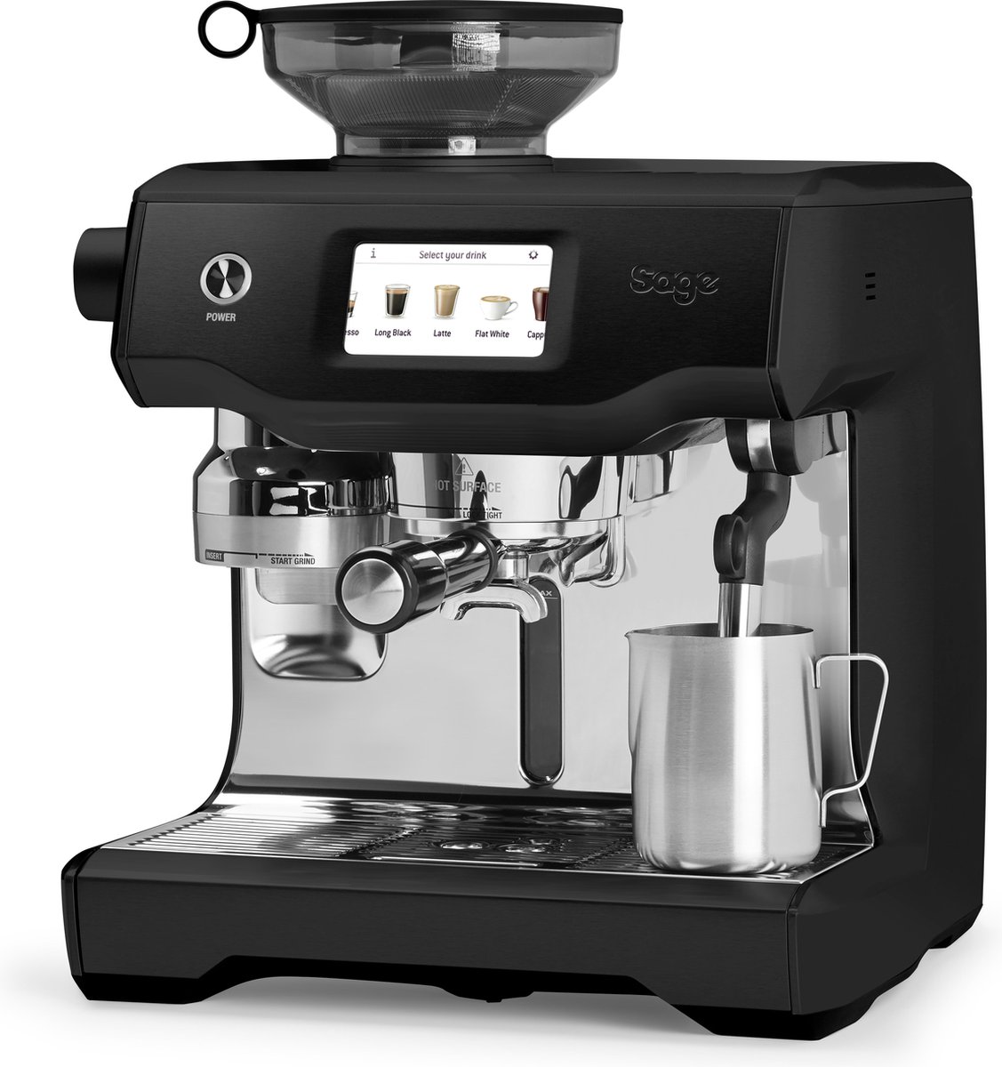 Sage Barista Express Espressomachine Black Truffle