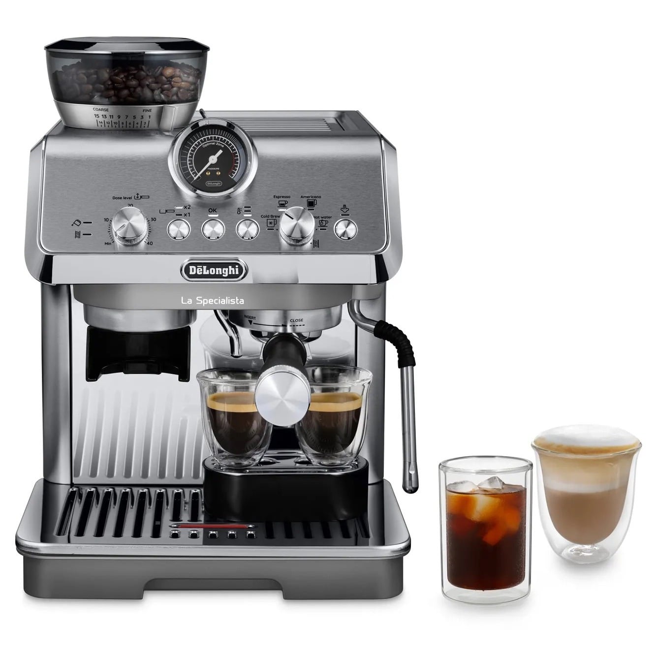 De'Longhi La Specialista Arte Evo pistonmachine Titanium