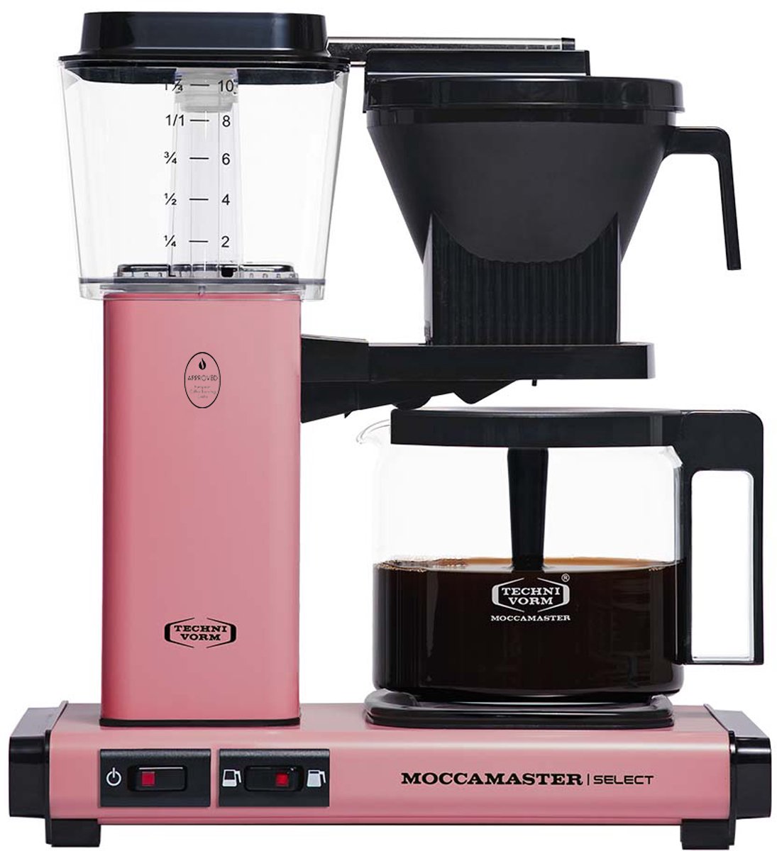 Moccamaster KBG Select - Filterkoffiezetapparaat - Roze - 5 jaar garantie