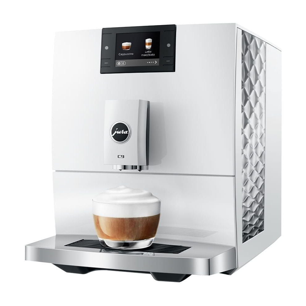 Jura C9 Piano White volautomatische espressomachine