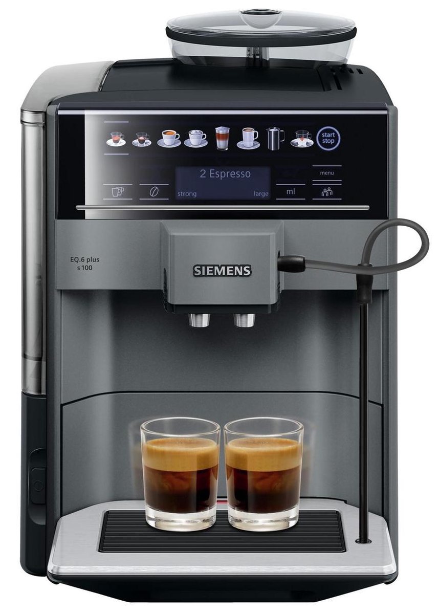 Siemens EQ.6 Plus S300 TE653M11RW volautomatische espressomachine